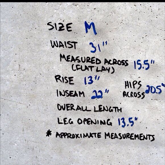 Anthropologie Crop Wide Leg Pants Linen Blend Women’s Medium Neutral Striped - Picture 2 of 9